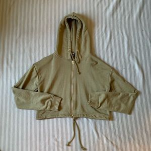 Missguided Cropped Hoodie